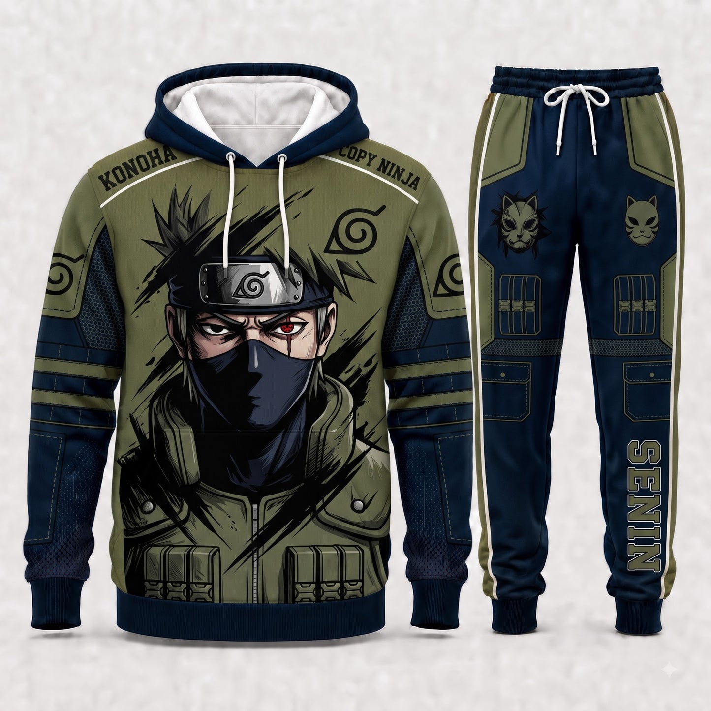 Limited edition! Gifts for Fans - Hoodie  Sweatpants Set -NKAKASHI