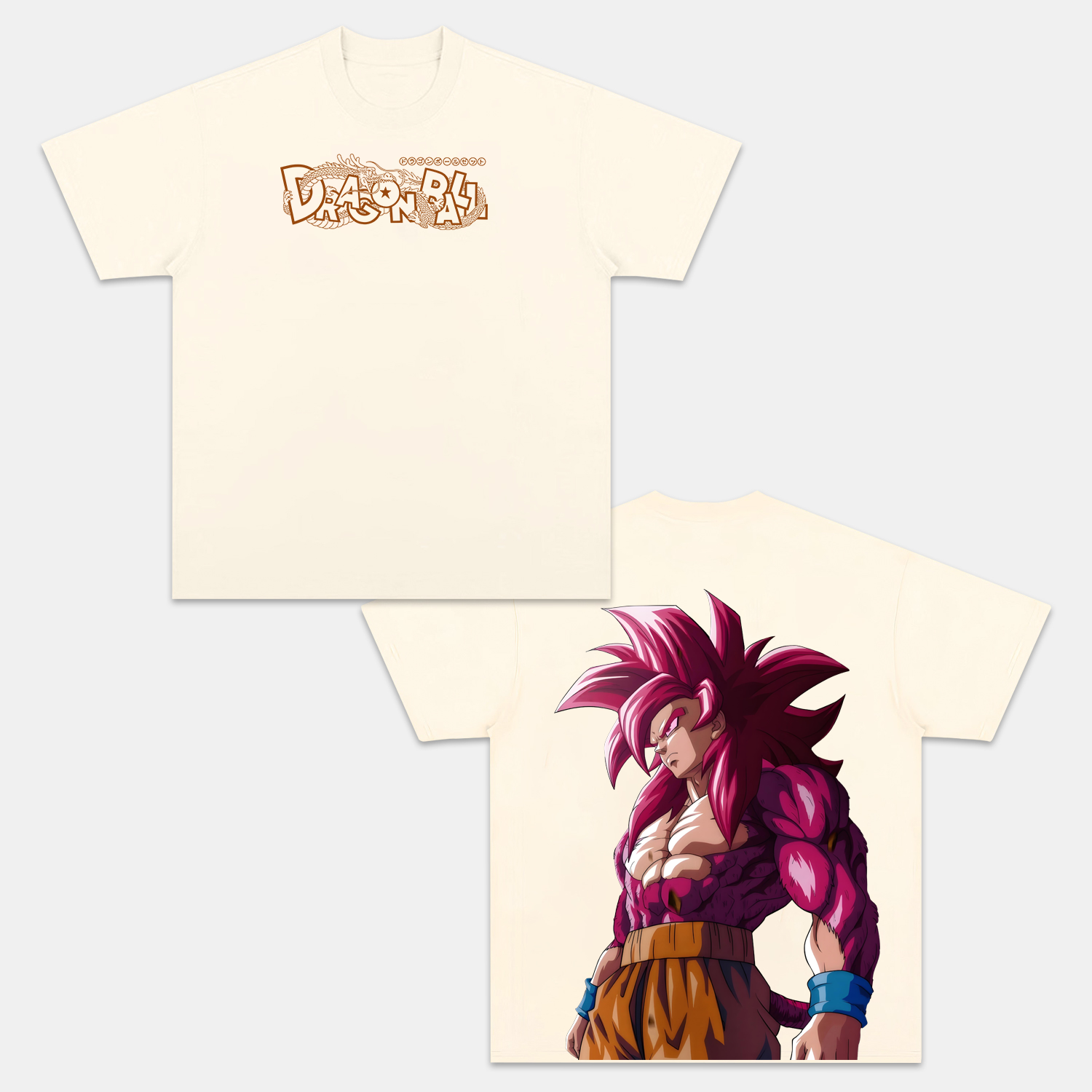 Unisex Anime Inspired Vintage T-Shirt-comicclothing