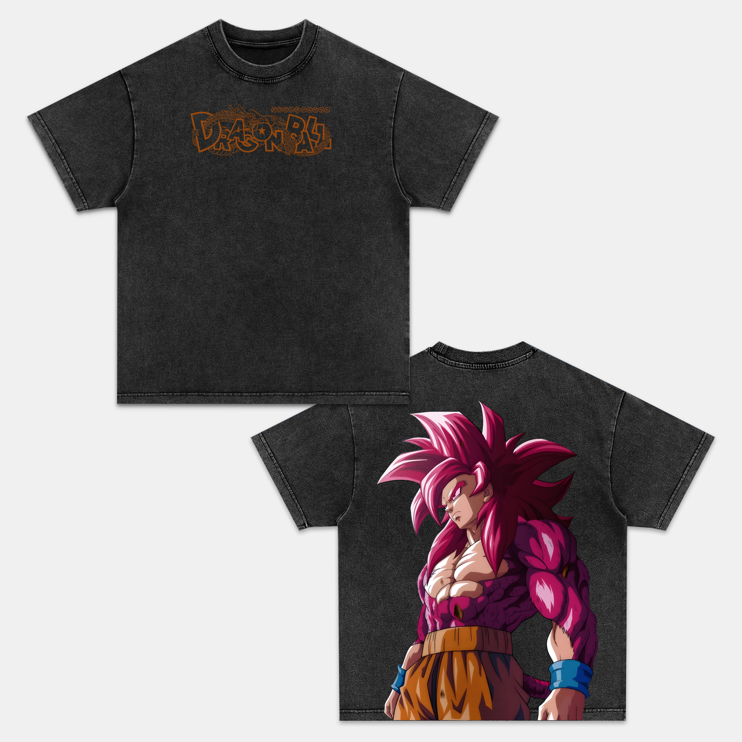 Unisex Anime Inspired Vintage T-Shirt-comicclothing