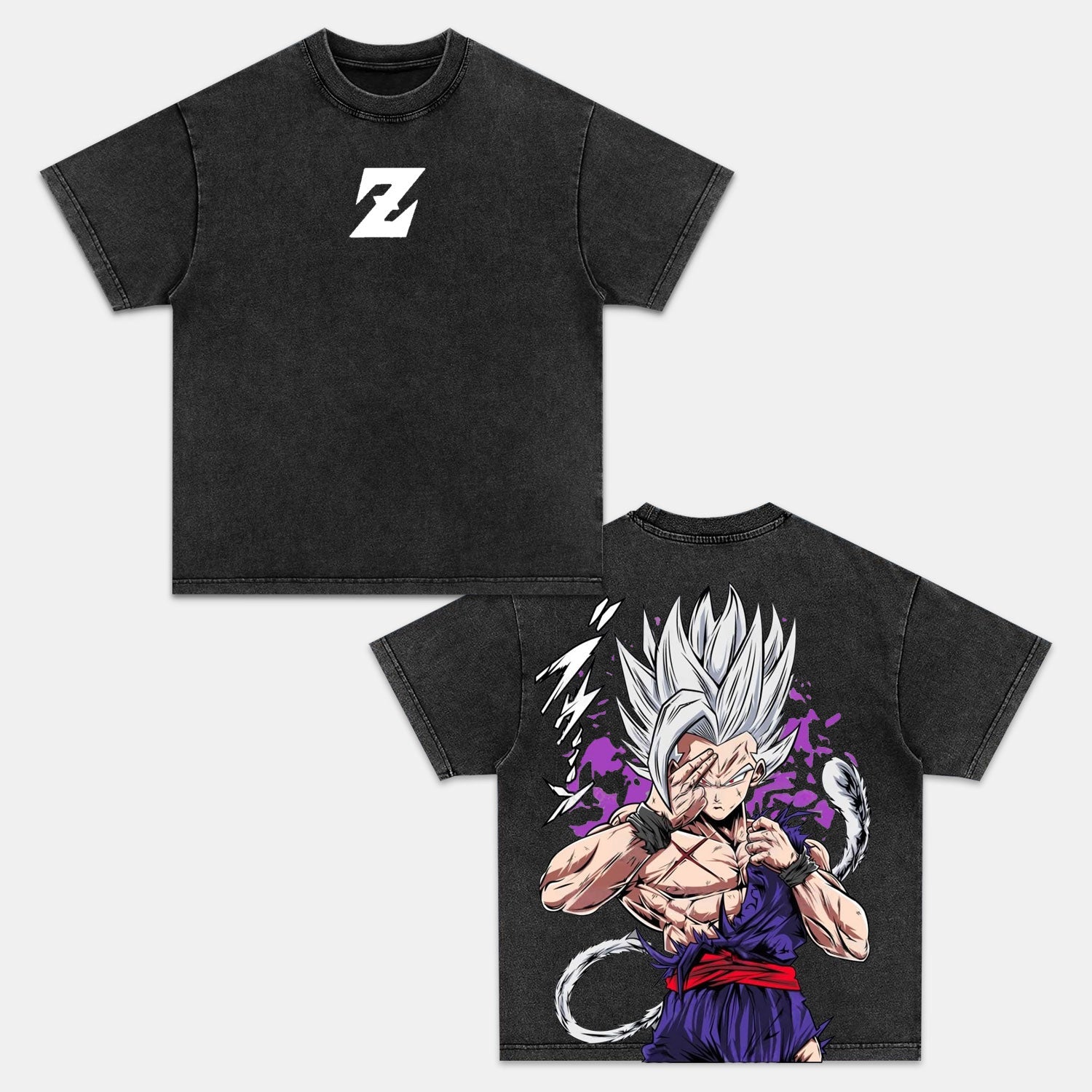 Unisex Anime Inspired Vintage T-Shirt-comicclothing