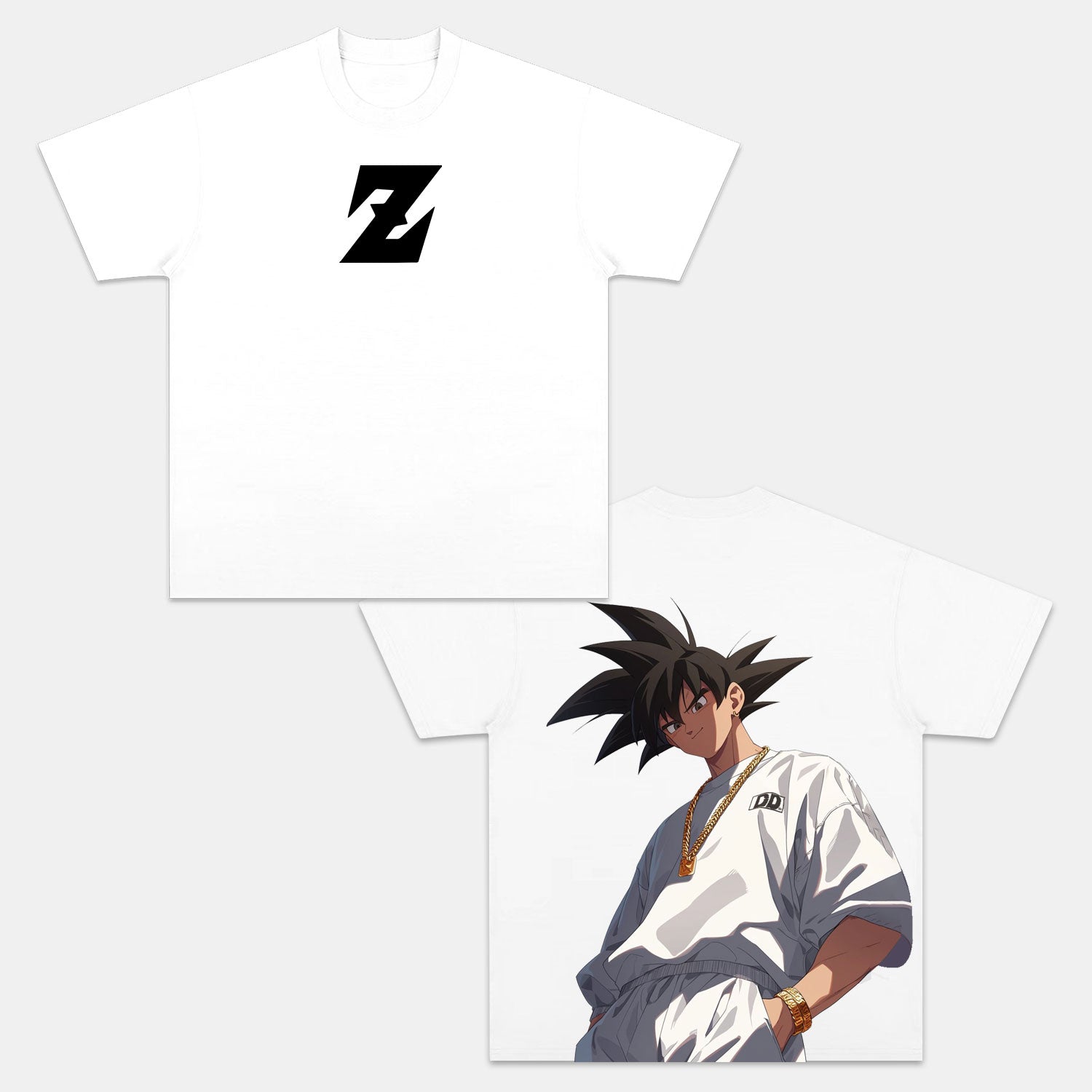 Unisex Anime Inspired Vintage T-Shirt-comicclothing