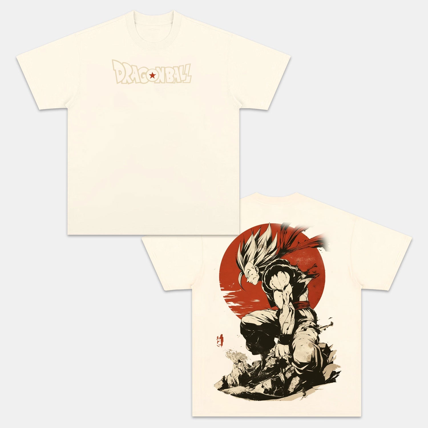 Unisex Anime Inspired Vintage T-Shirt-comicclothing