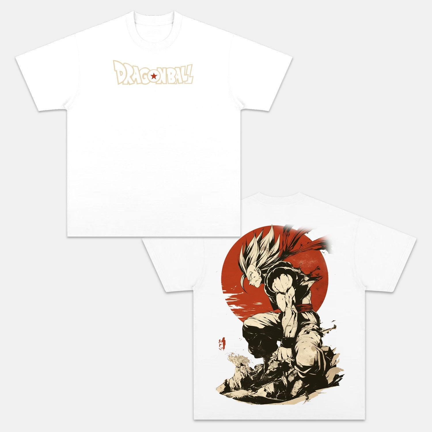 Unisex Anime Inspired Vintage T-Shirt-comicclothing
