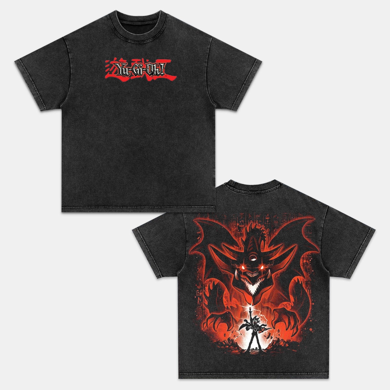 Unisex Anime Inspired Vintage T-Shirt-comicclothing