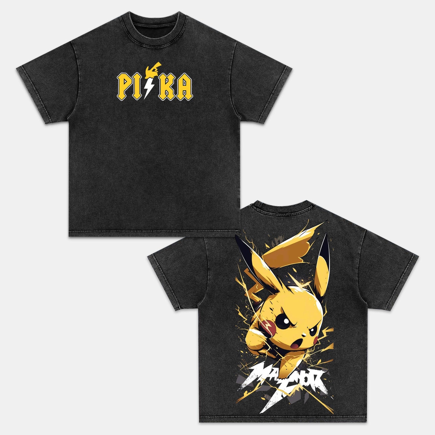 Unisex Anime Inspired Vintage T-Shirt-comicclothing