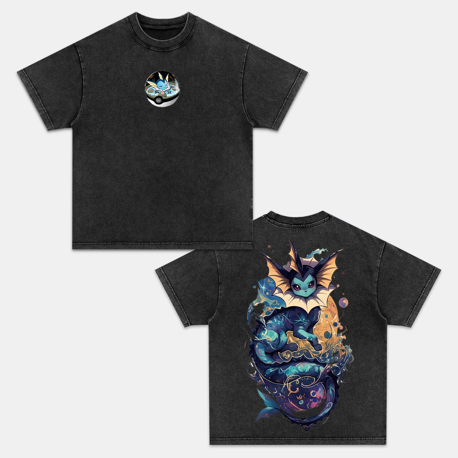 Unisex Anime Inspired Vintage T-Shirt-comicclothing