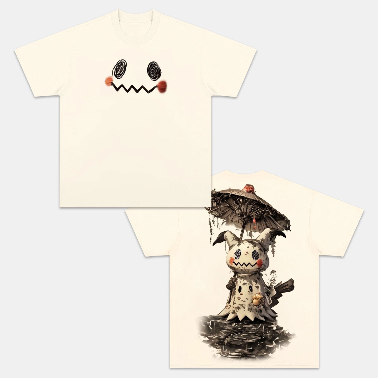 Unisex Anime Inspired Vintage T-Shirt-comicclothing
