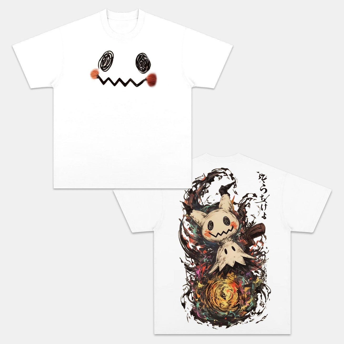 Unisex Anime Inspired Vintage T-Shirt-comicclothing