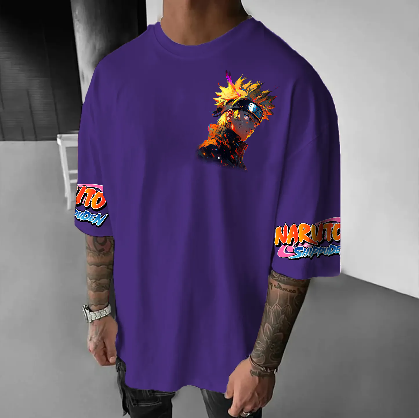 Unisex  Anime “Anime”  Inspired Vintage T-Shirt-comicclothing
