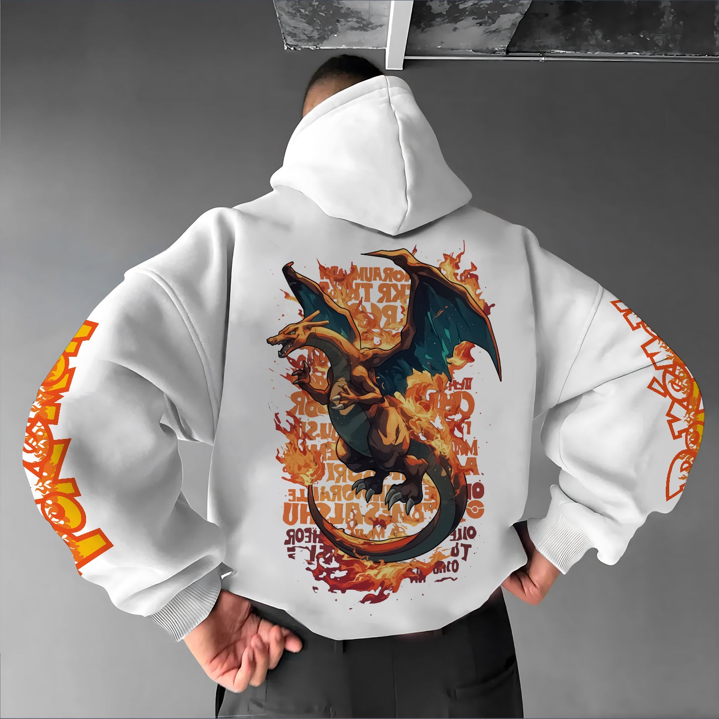 Unisex Anime Graphic Streetwear Vintage Hoodie