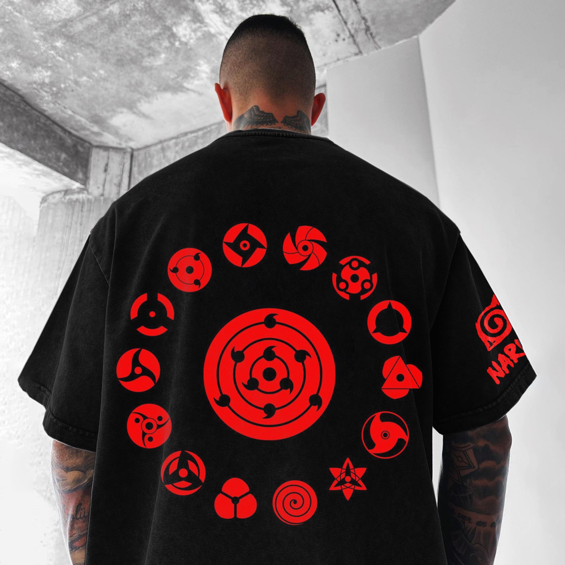 Oversized " Anime " T-Shirt-comicclothing
