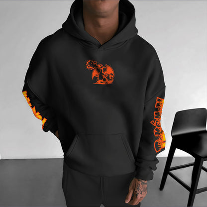 Unisex Anime Graphic Streetwear Vintage Hoodie