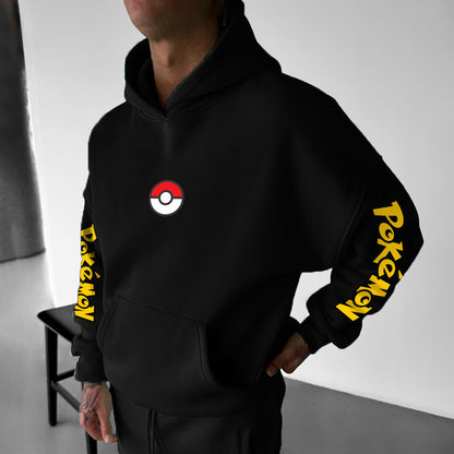 Unisex Anime Graphic Streetwear Vintage Hoodie