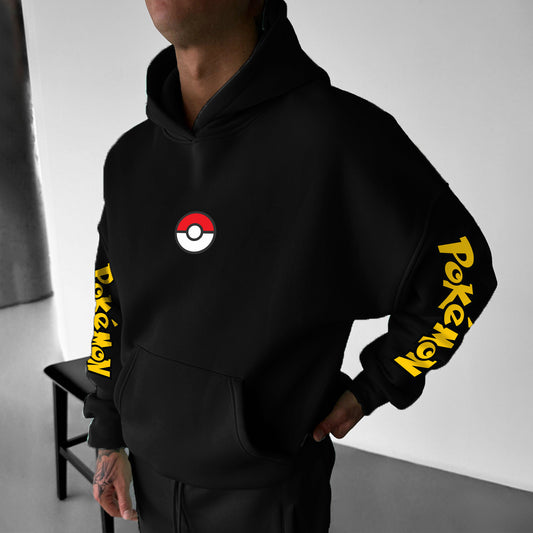 Unisex Anime Graphic Streetwear Vintage Hoodie