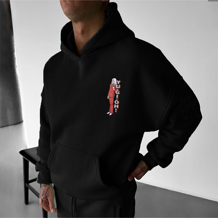 Unisex "Yu-Gi-Oh!" Game Anime Graphic Print Hoodie