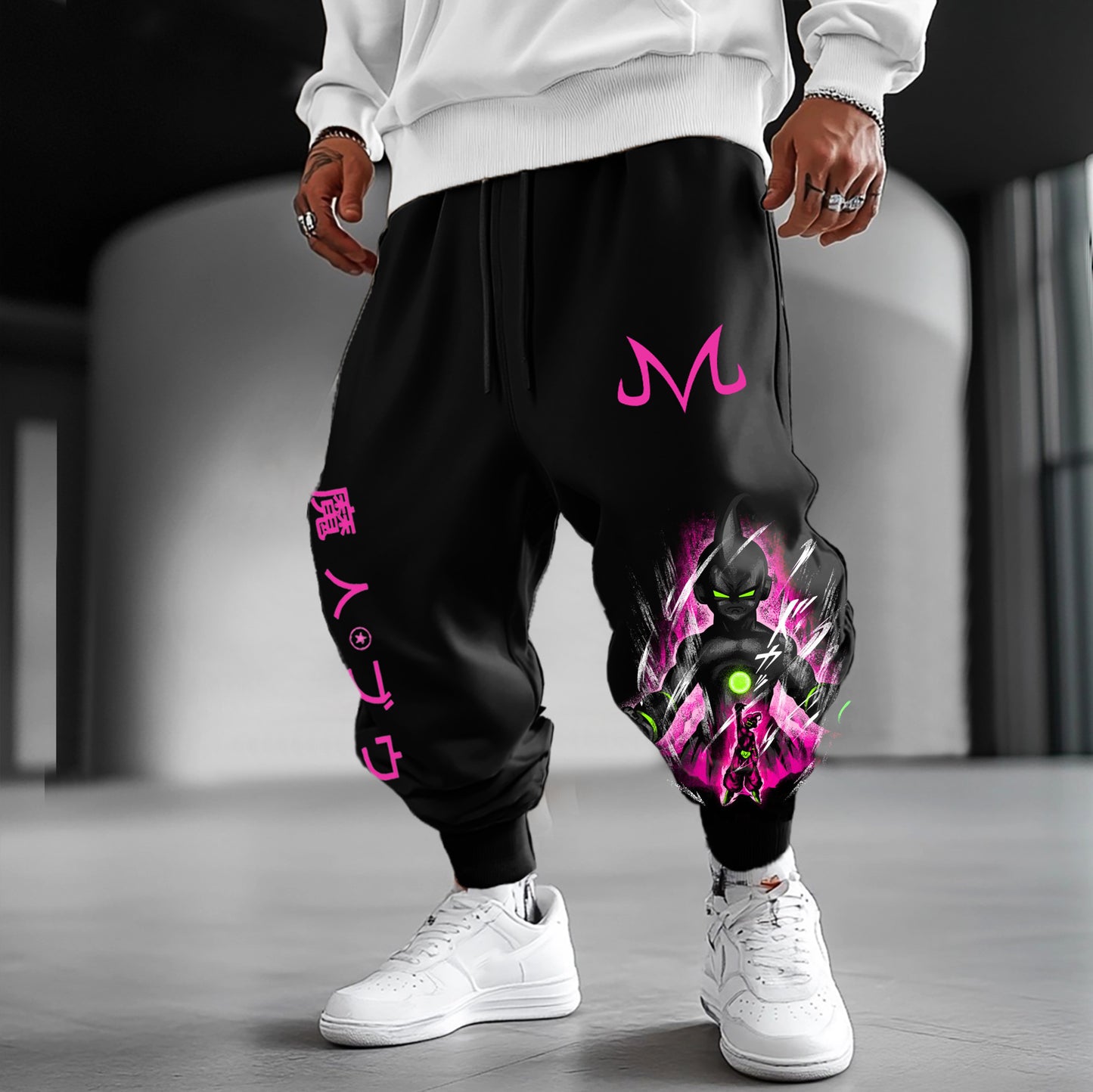Unisex Anime Printed Gift Oversized Harem Pants