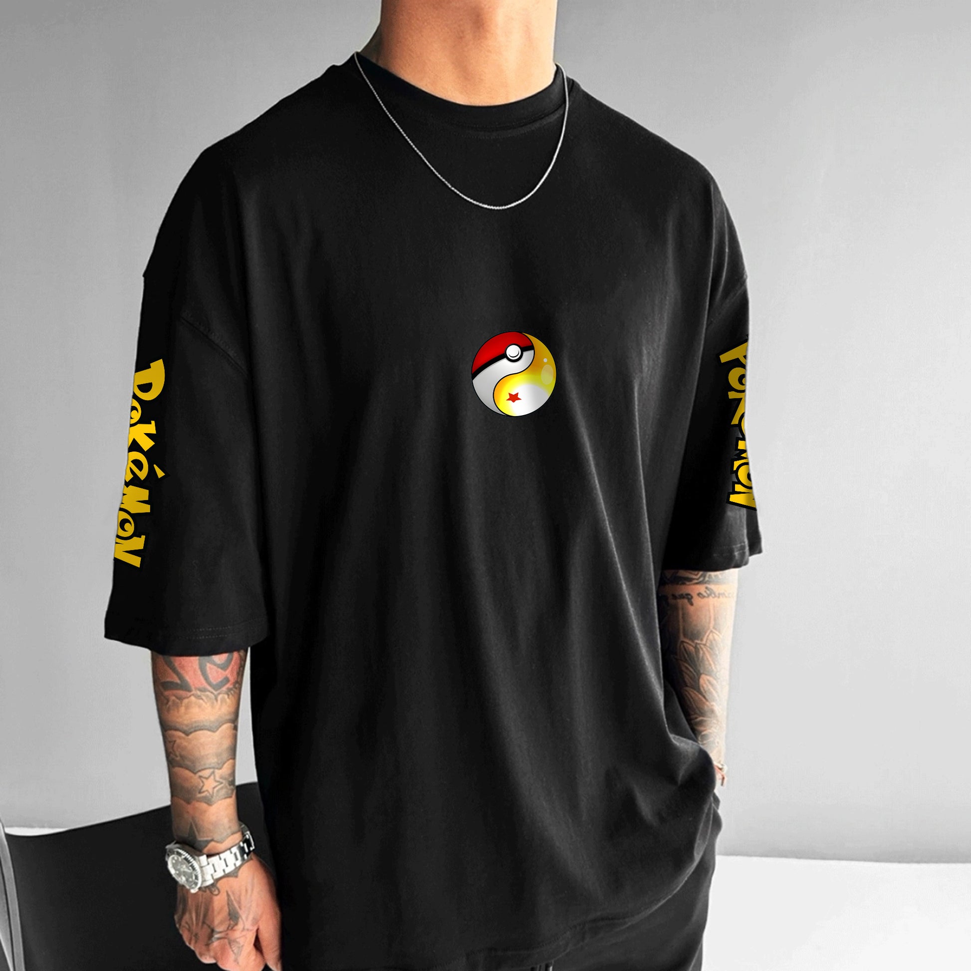 Unisex Anime Inspired Vintage T-Shirt丨Pikachu X Dragon Ball