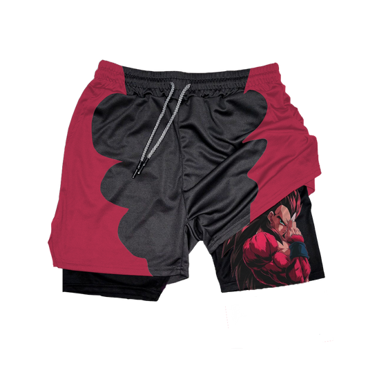 Anime Performance Gym Shorts-comicclothing