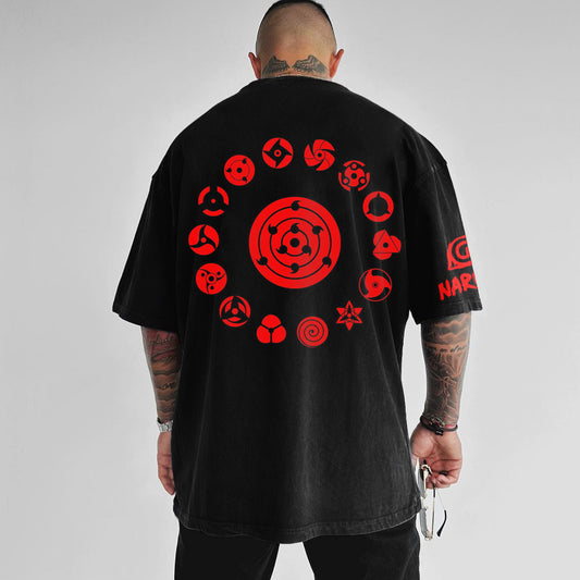 Oversized " Anime " T-Shirt-comicclothing