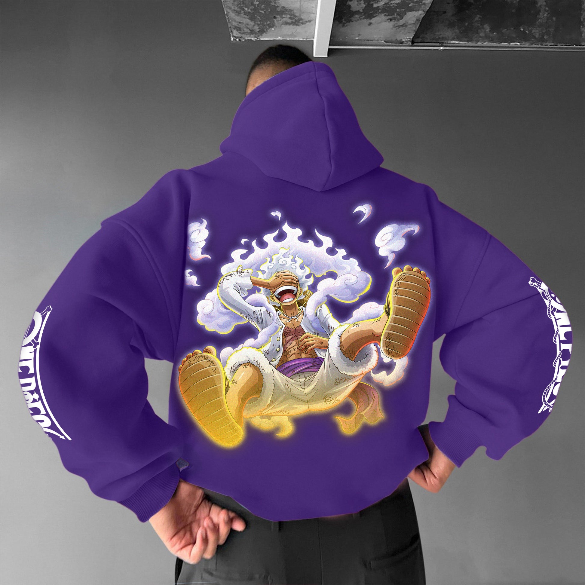 Unisex Vintage Hoodie丨Luffy Gear 5