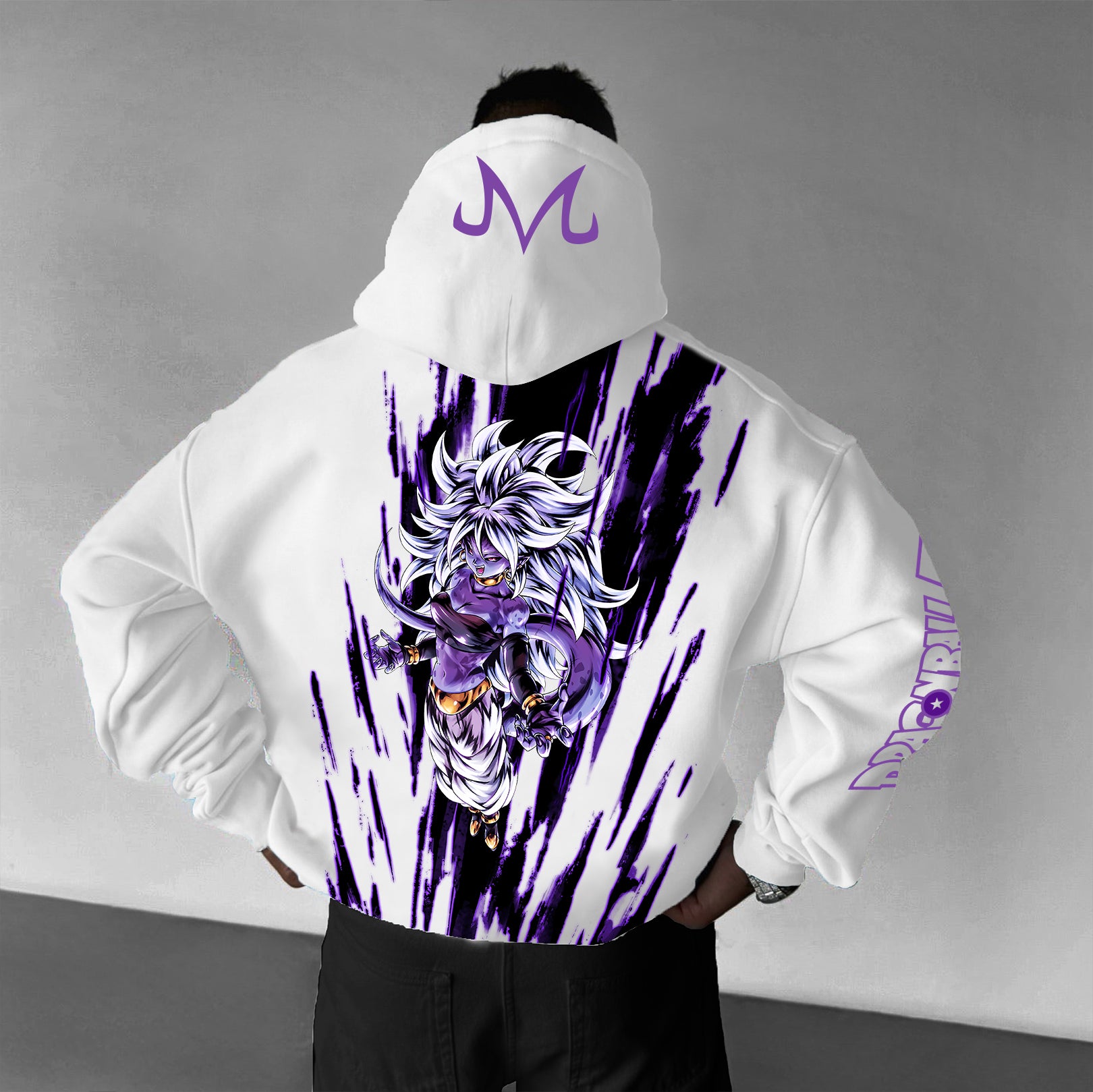 Unisex Anime Enthusiast Printed Oversized Hoodie