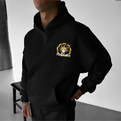 Unisex "Yu-Gi-Oh!" Game Anime Graphic Print Hoodie