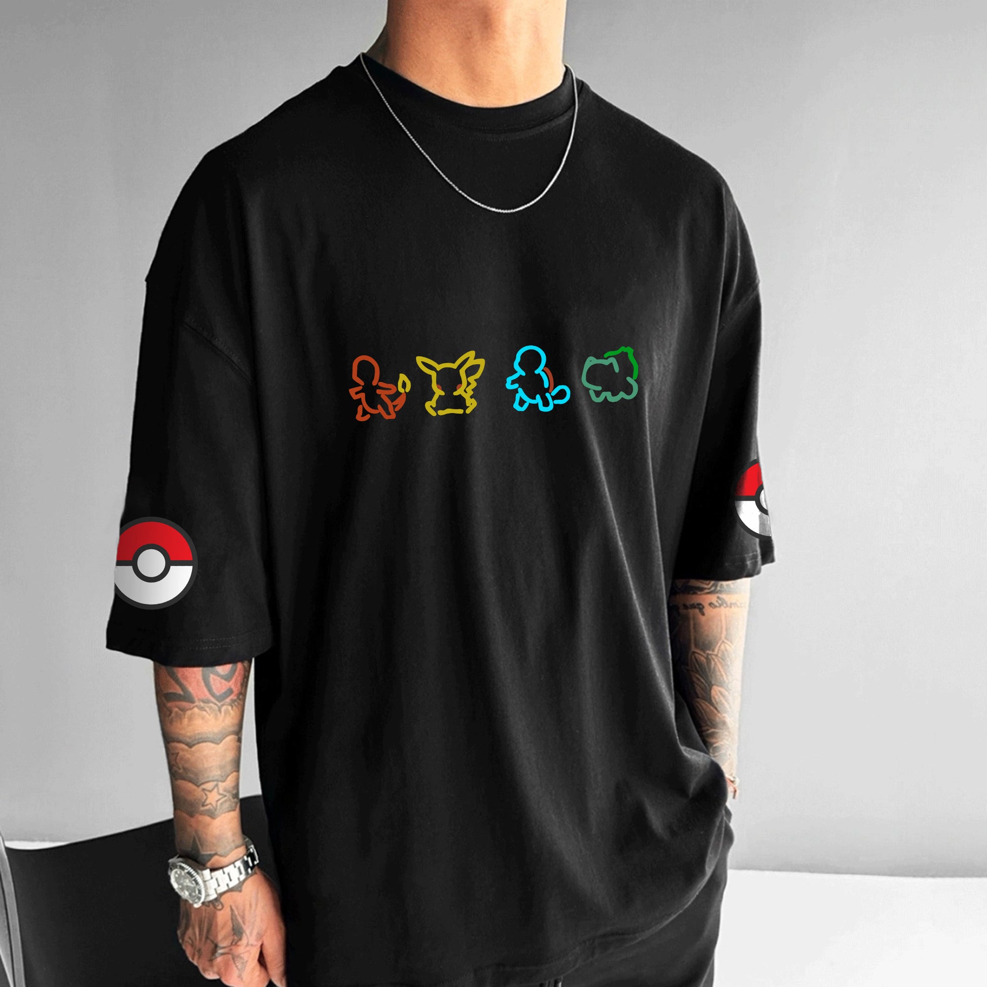 Unisex Anime Inspired Vintage T-Shirt