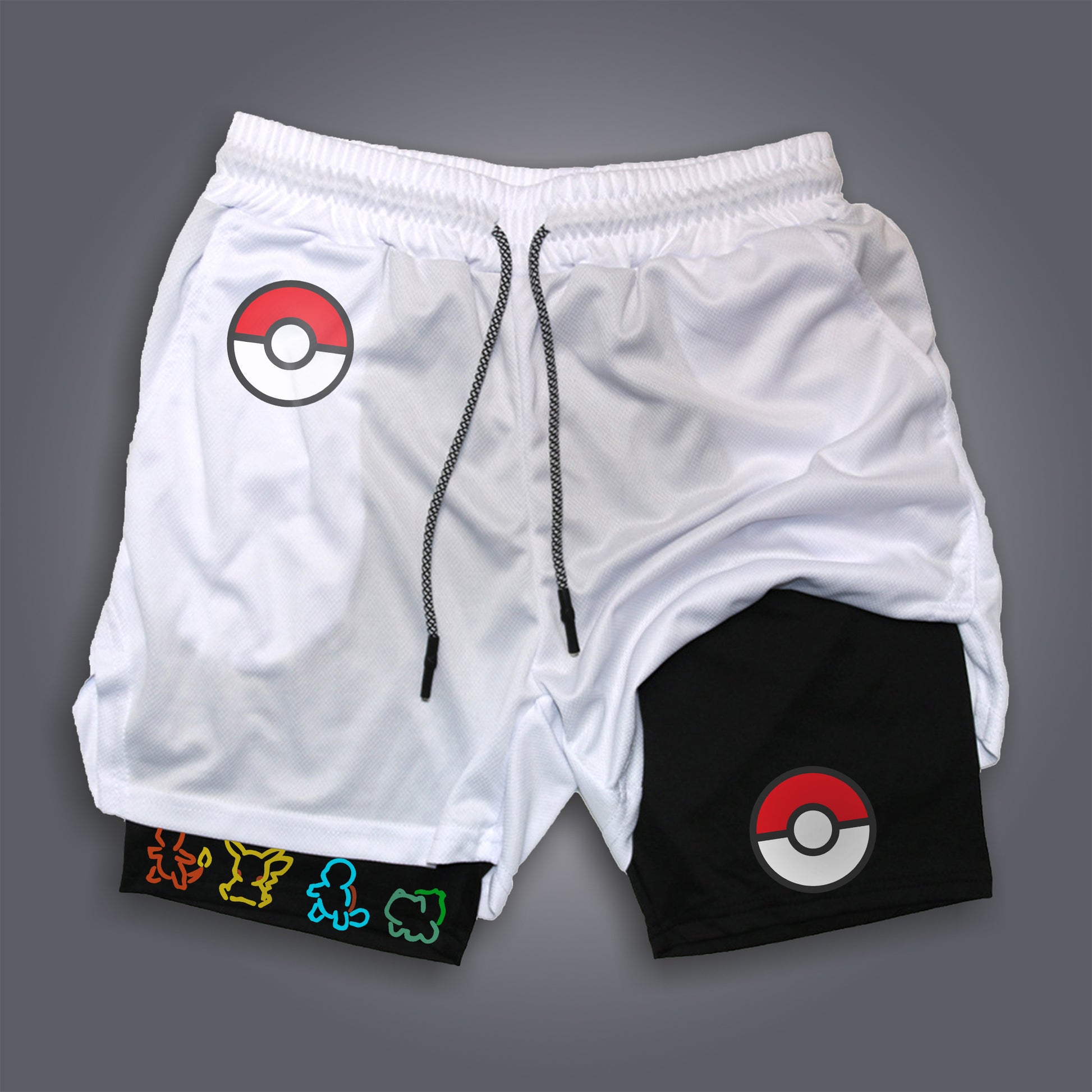 Unisex Casual Anime Streetwear Shorts