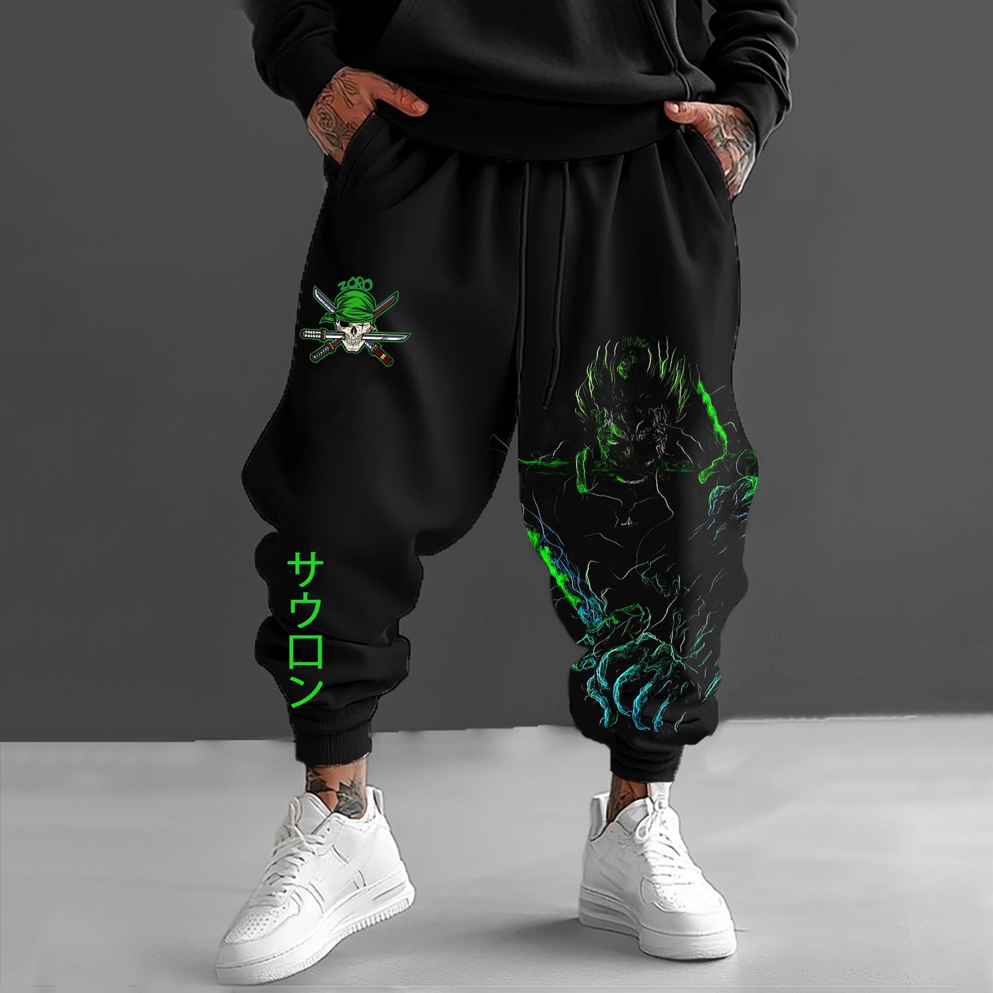 Unisex Anime Printed Gift Oversized Harem Pants