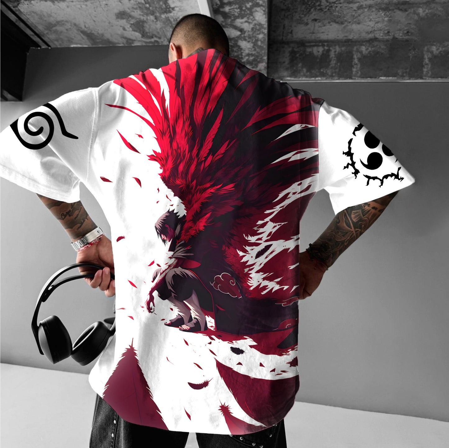 Unisex  "NARUTO" Anime Inspired Vintage T-Shirt-comicclothing