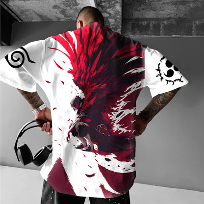 Unisex  "NARUTO" Anime Inspired Vintage T-Shirt-comicclothing
