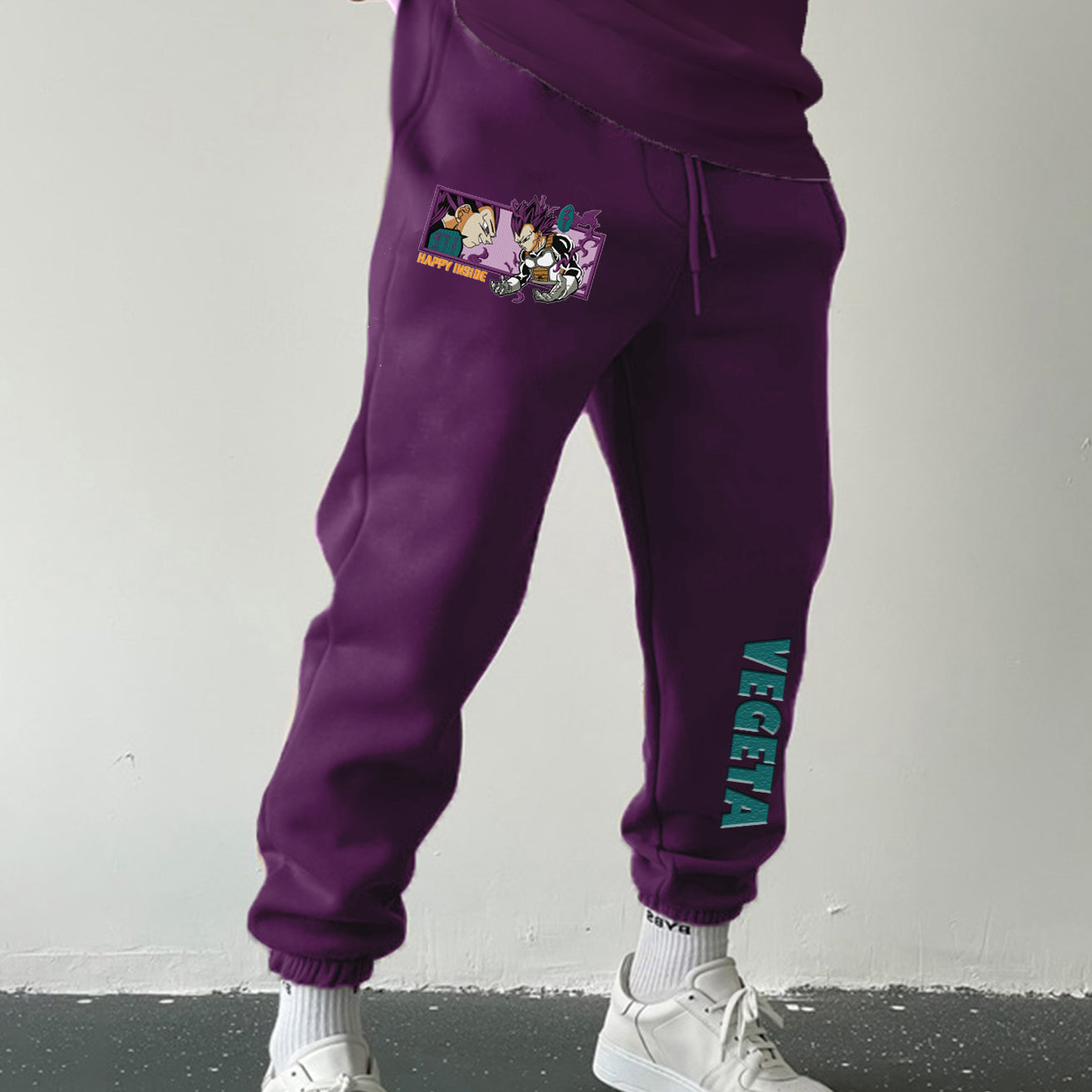 Unisex Anime Print  Sweatpants Casual Pants