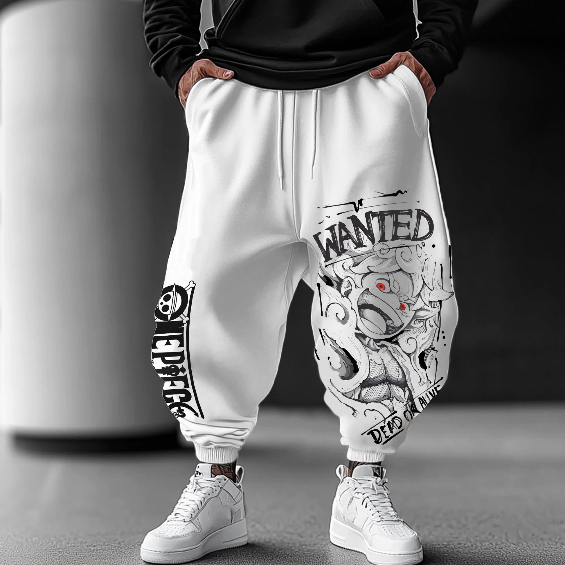 Unisex Anime Printed  Pants丨 Luffy Gear 5