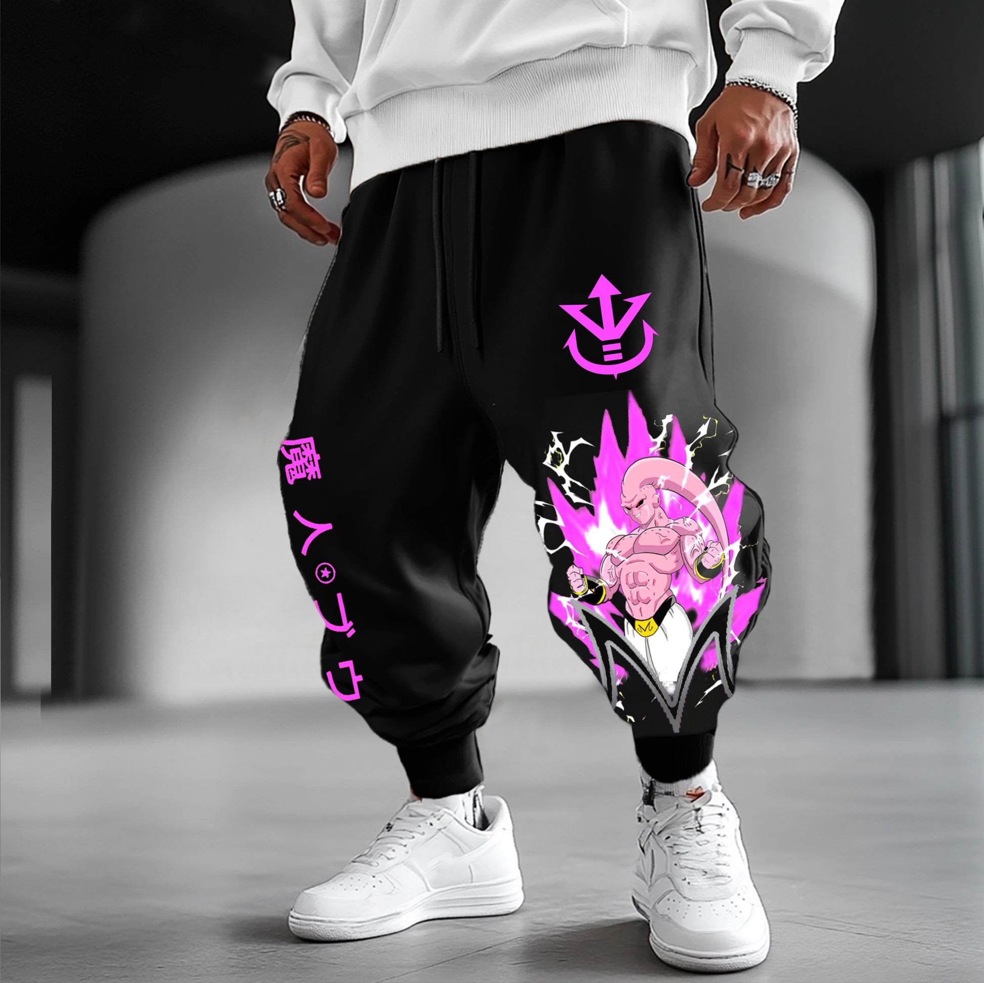 Unisex Anime Printed Gift Oversized Harem Pants