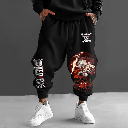 Unisex Anime Printed Pants |-AnimeClothe