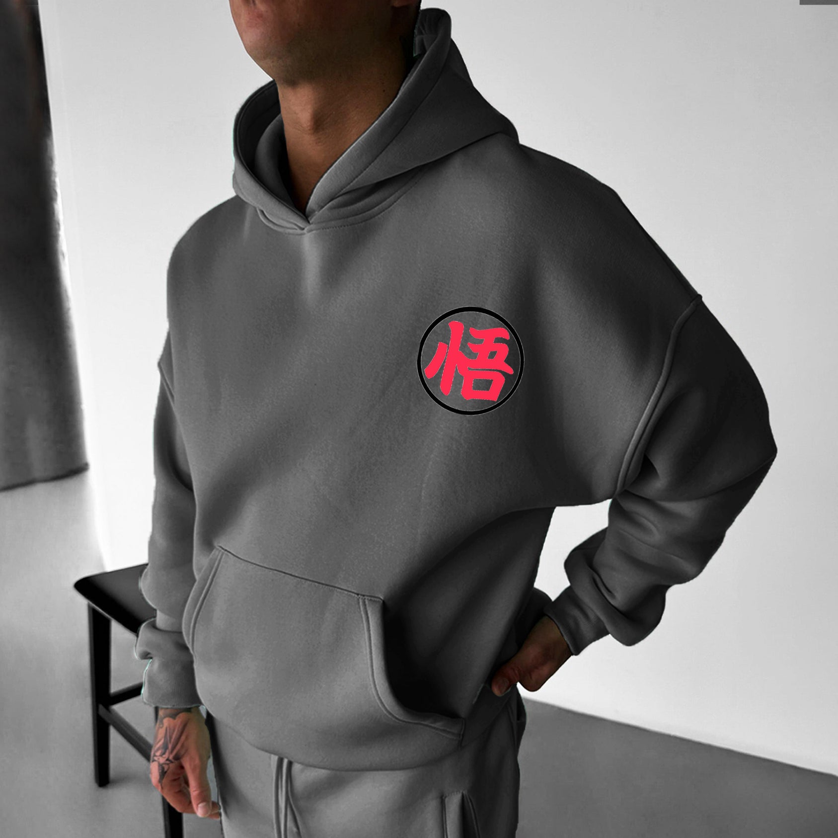 Unisex Anime Graphic Streetwear Vintage Hoodie
