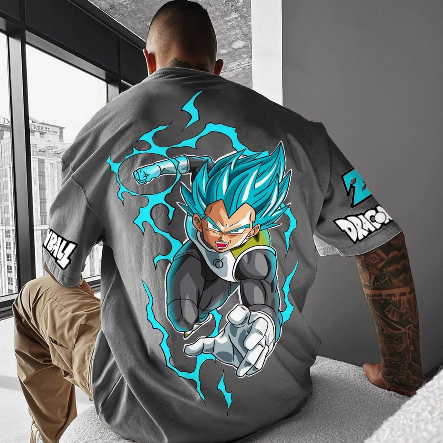 Unisex Anime Inspired Graphic Streetwear Vintage T-shirt