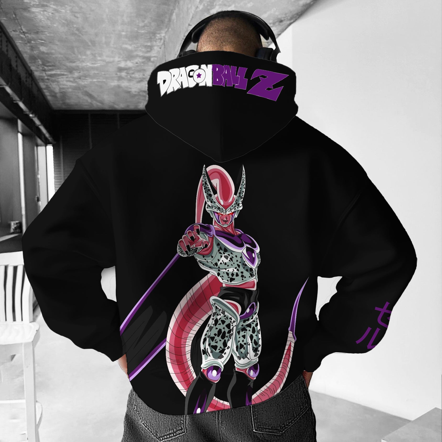 Unisex Anime Graphic Streetwear Vintage Hoodie
