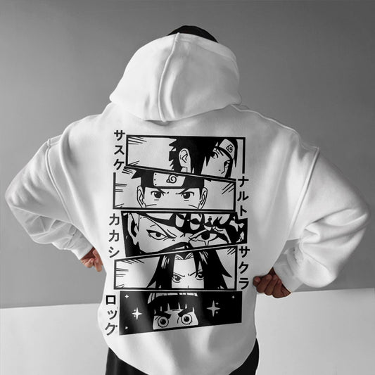 Unisex Oversized  Anime “Anime”  Print Hoodie-comicclothing