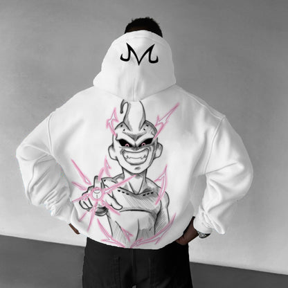 Unisex Anime Graphic Streetwear Vintage Hoodie