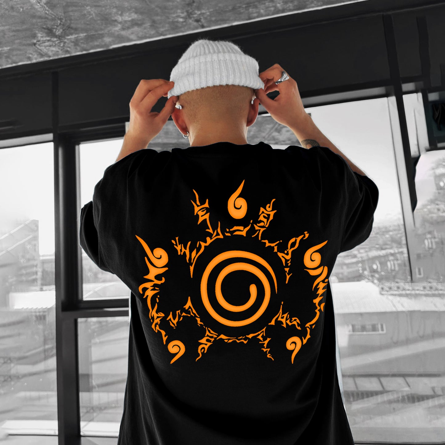Oversize Anime T-Shirt-comicclothing