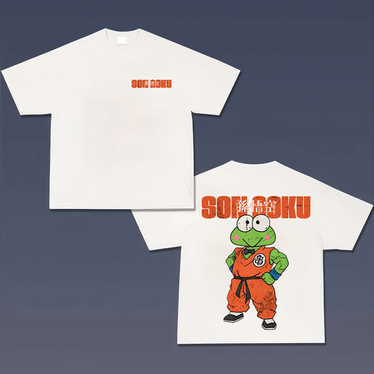 Unisex Fit Vintage T-Shirt丨Sanrio X Dragon Ball