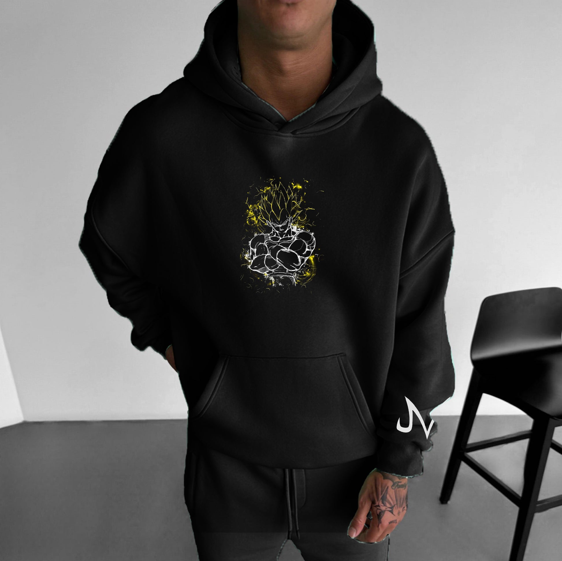  Unisex Anime Graphic Streetwear Vintage Hoodie