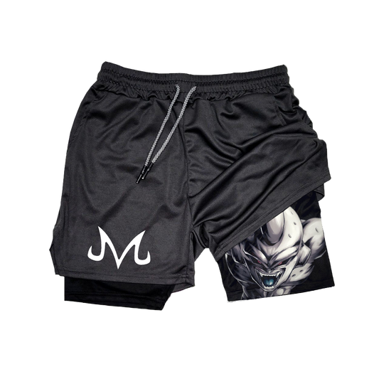 Majin Anime Gym Performance Shorts-comicclothing
