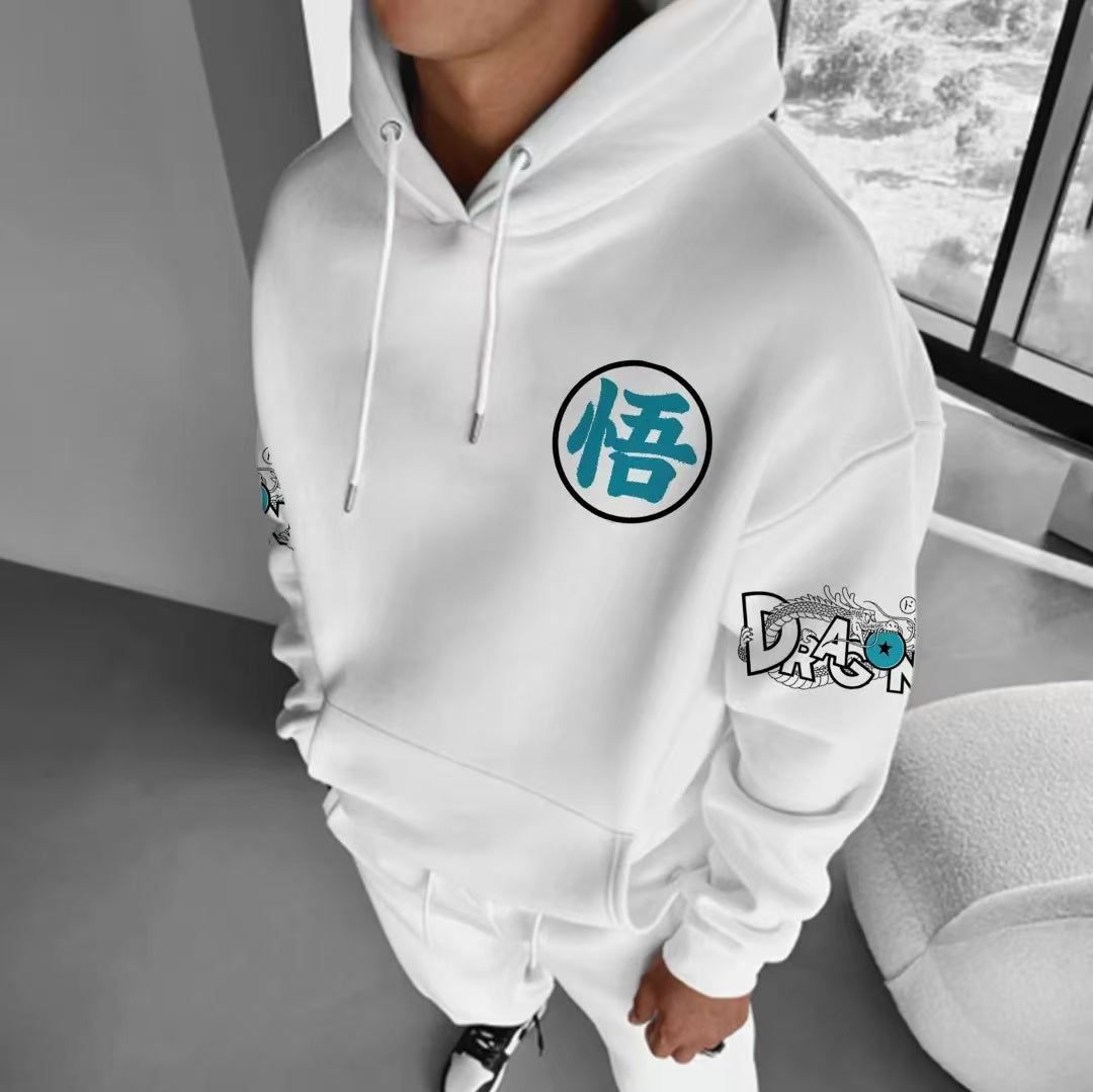 Unisex Anime Graphic Streetwear Vintage Hoodie