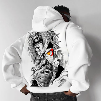Unisex Casual  Anime “Anime”  Print Oversized Hoodie-comicclothing