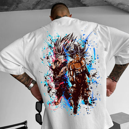 Unisex Oversized Dragon Ball Print T-Shirt