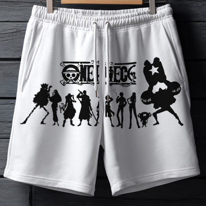 Stylish Graphic Print Shorts For Men-comicclothing