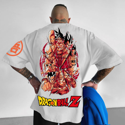 Unisex Anime Inspired Vintage T-Shirt-comicclothing