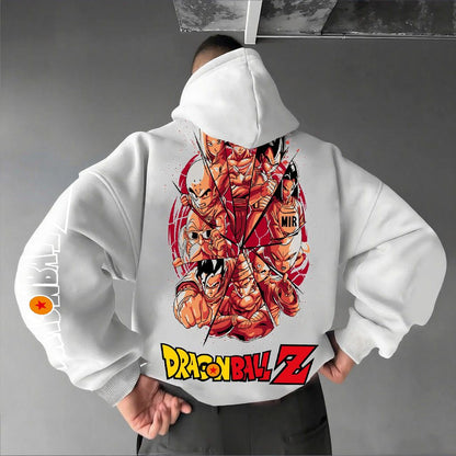 Unisex Anime Graphic Streetwear Hoodie-comicclothing